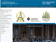 Tablet Screenshot of iacl2014congress.com
